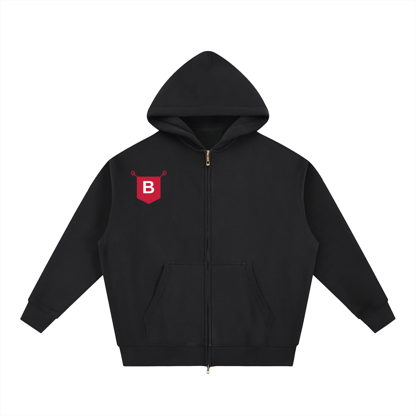 Essential Oversized Fleece Boxy Hoodie
