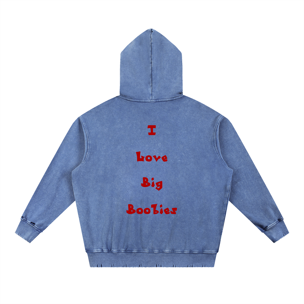 Baba^2 Boobies Heavyweight  Hoodie