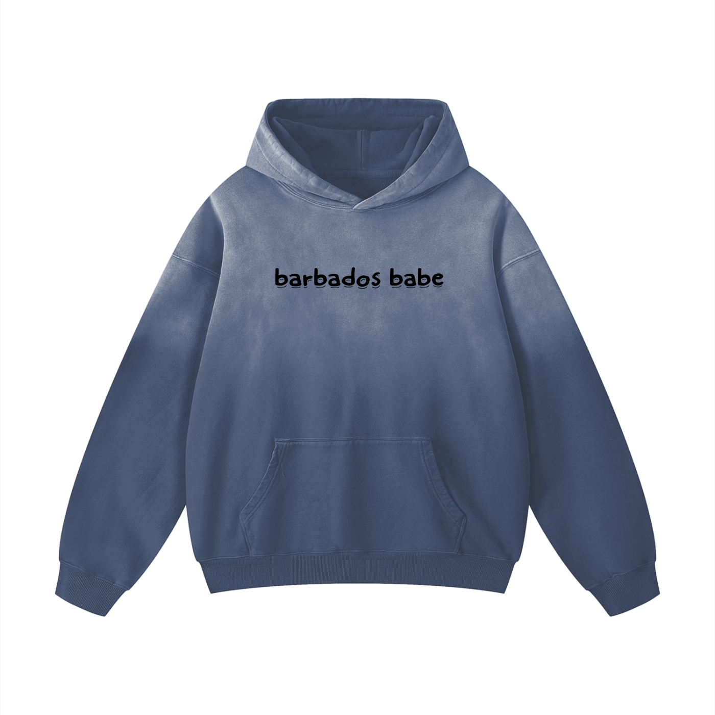 Babados Babe Sunfade Oversized Hoodie