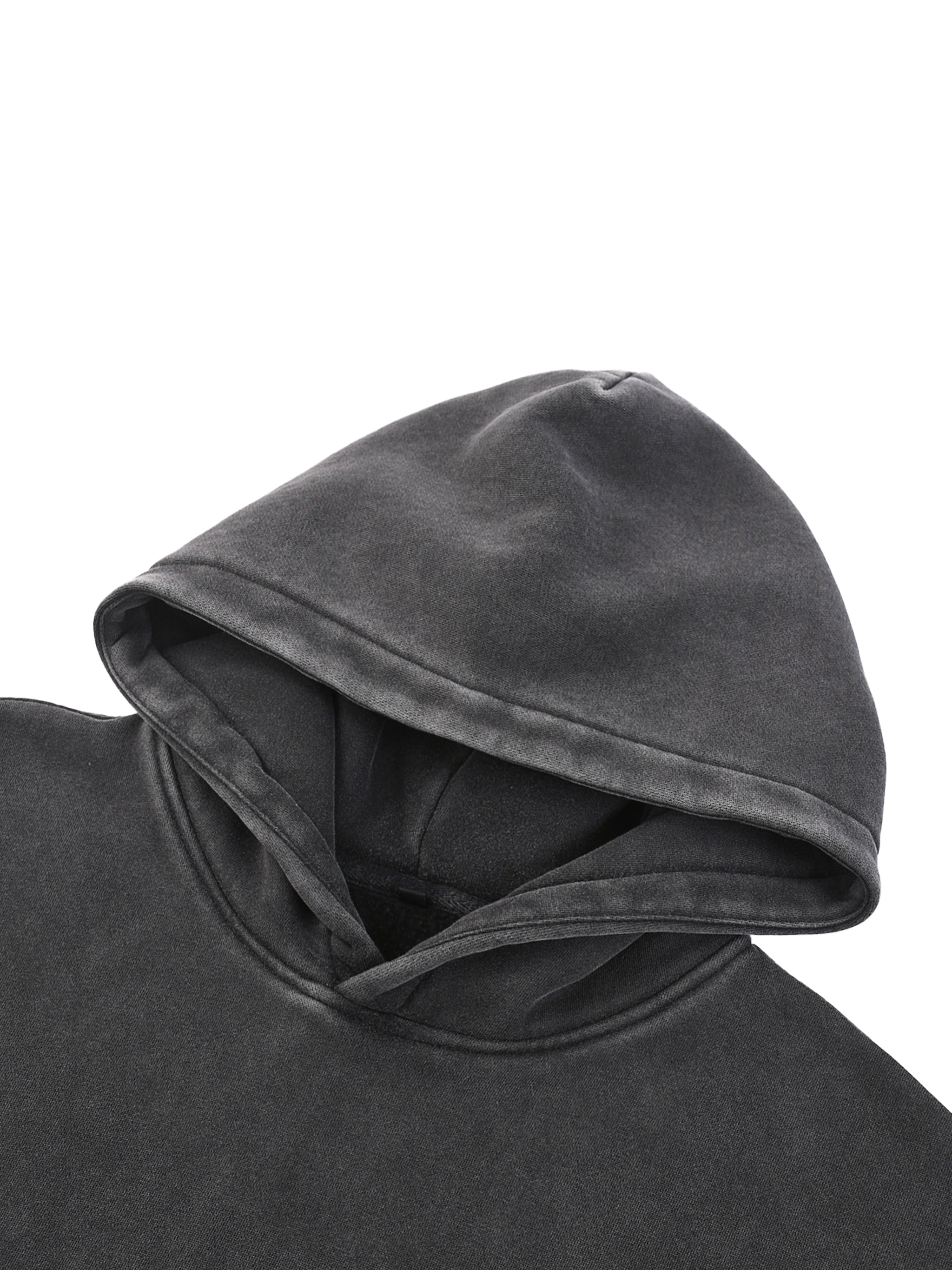 Baba Boss Snow Wash Fleece Oversize Hoodie